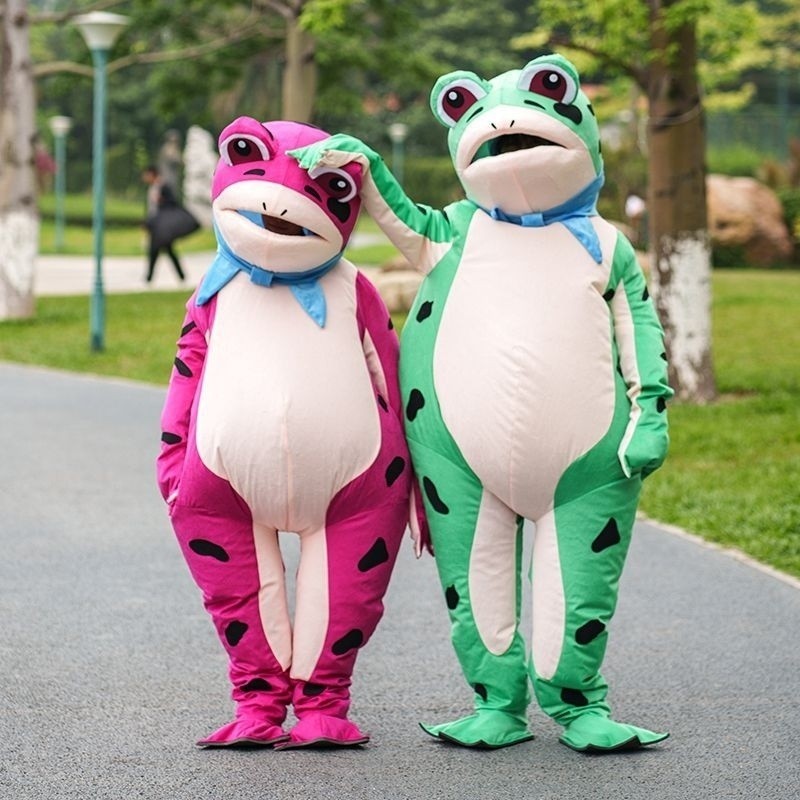 Influencer Frog Doll Costume Cartoon Doll Costume Inflatable Toad Sperm ...