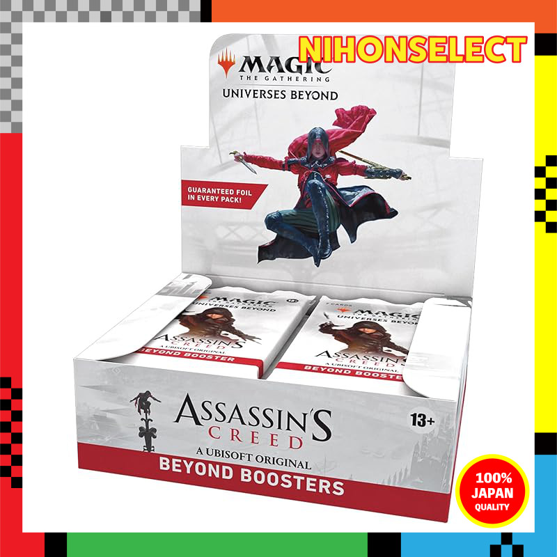 magic the gathering assassin's creed collector booster box Amazon.com: Magic: The Gathering - Assassin's Creed Collector Booster Box |  12 Collector Boosters (10 Cards in Each Pack) main image 1