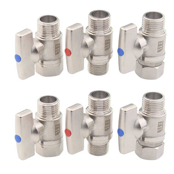 4 Points All Copper Inner Outer Thread Double Outer Thread Flexible ...