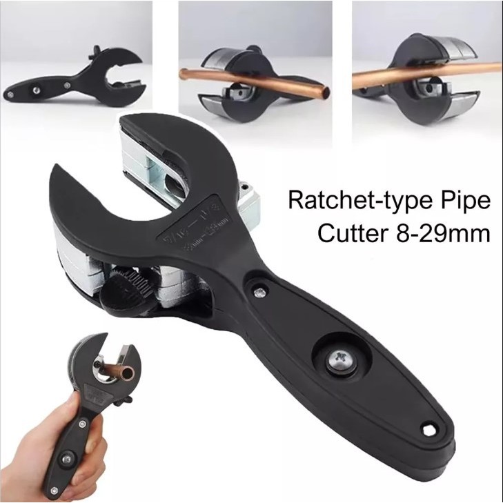 365DIY Ratchet Tube Pipe Cutter Copper Pipe Aluminium Alloy Ratchet ...
