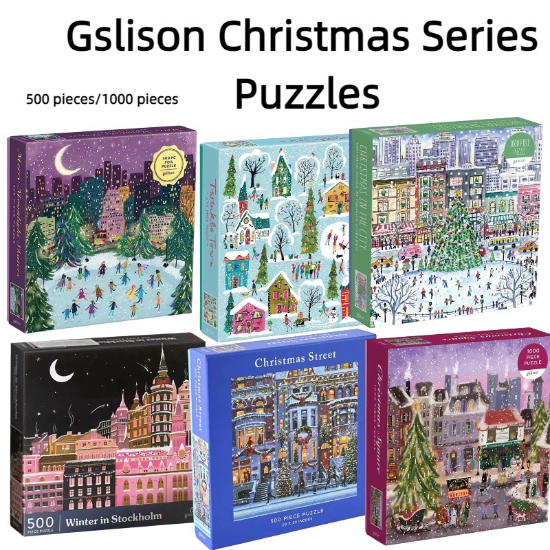 Galison Christmas series puzzle 