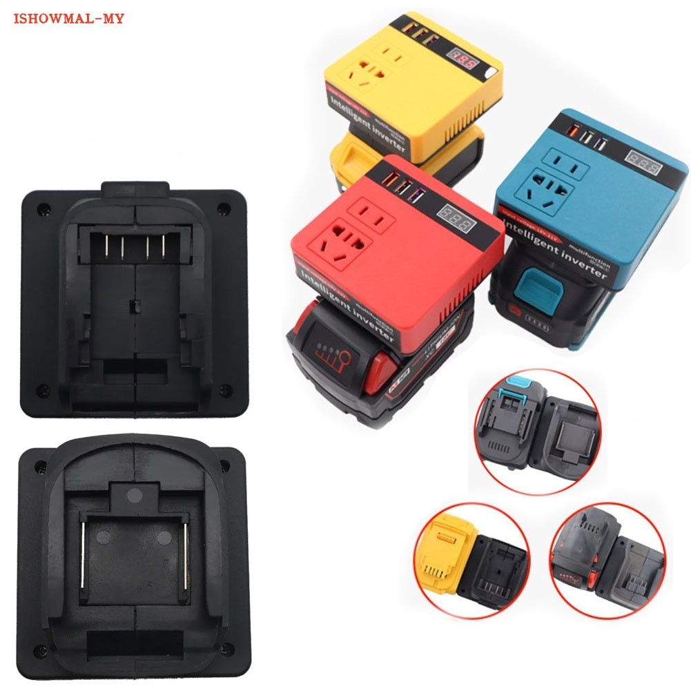 ISHOWMAL ️220V Multifunction Intelligent Lithium Battery Inverter USB ...
