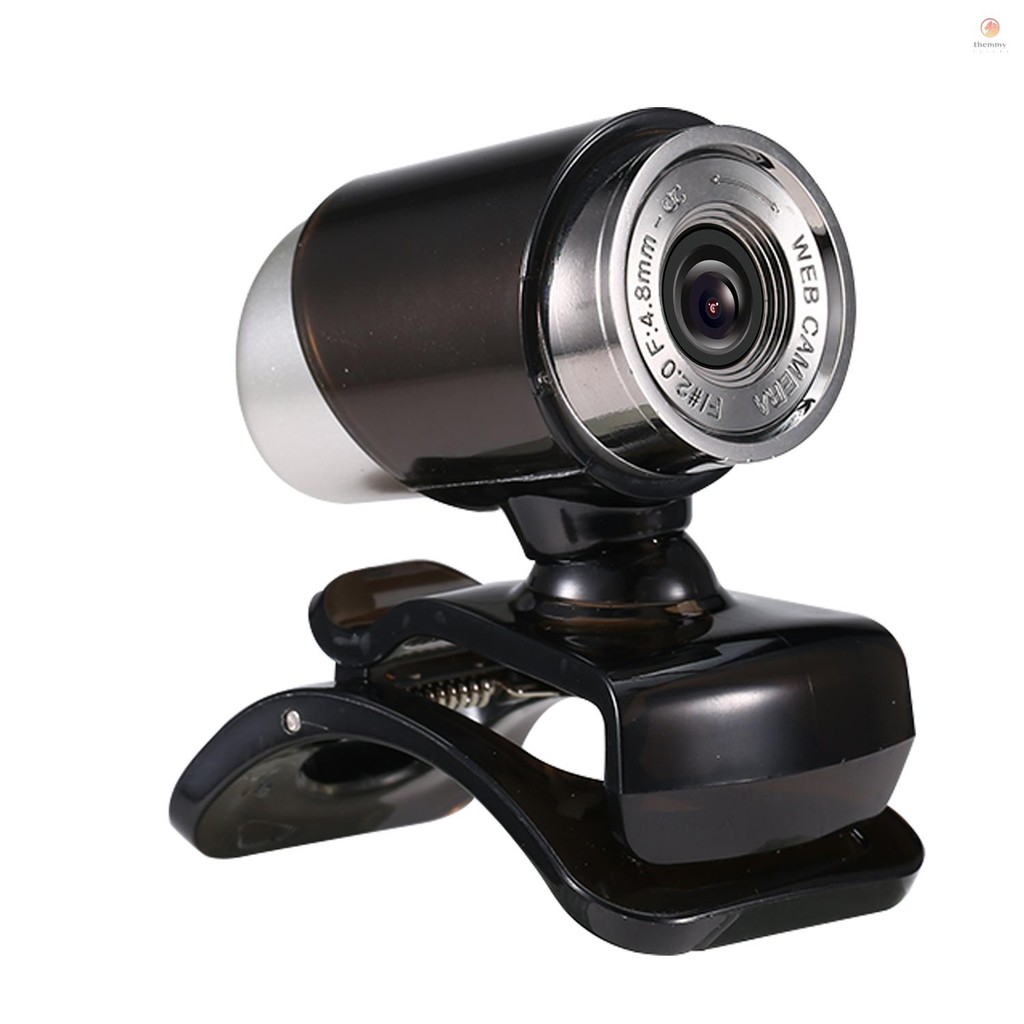 480P Webcam Live Streaming Webcam 360 Degree Rotatable USB Web Camera ...