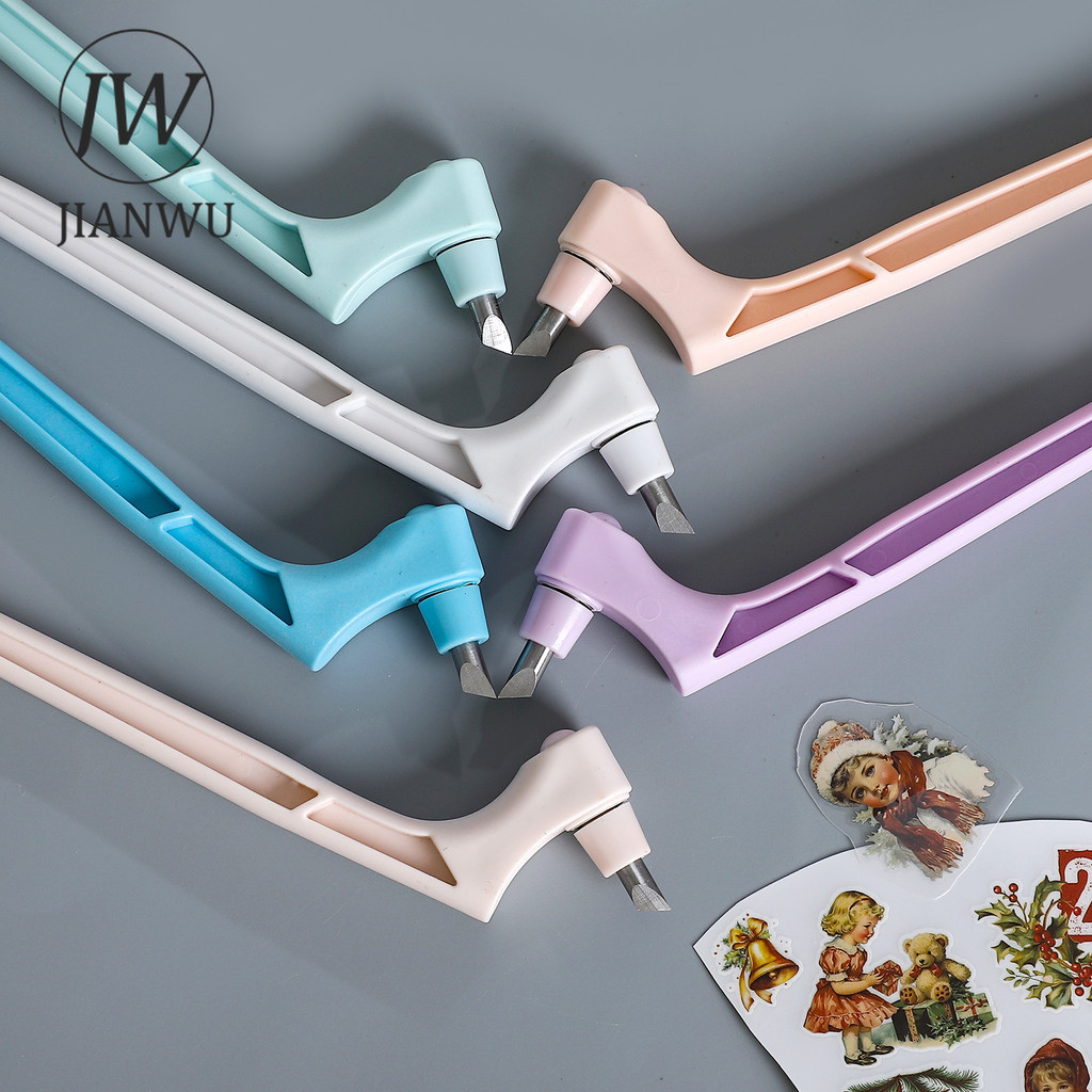 JIANWU Multifunctional 360 Degree Rotating Utility Knife Journal ...