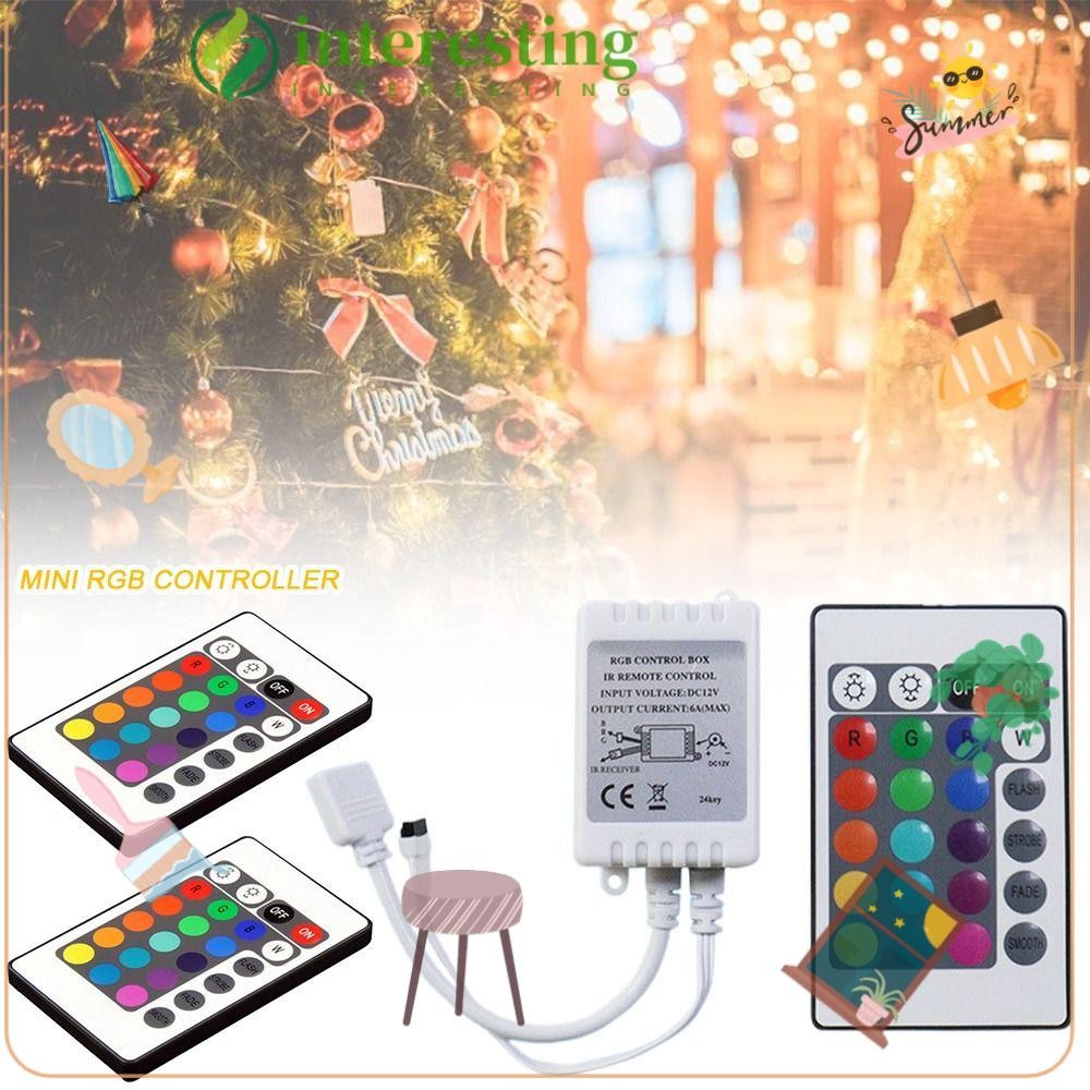 INTERESTING LED Light Strip, Adaptor 4Pin Connector Mini Controller ...