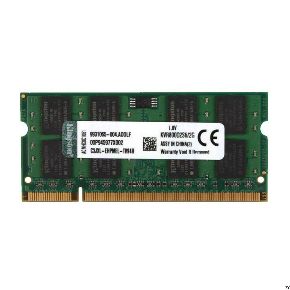 Ram Ddr2 800mhz RAM DDR2 2 GB Per Notebook, 800 MHz, 200 Pin, SODIMM - Compatibile Con Dell, HP, Acer, Asus, Toshiba E Altri Ricambio Ram Laptop 200 Pin