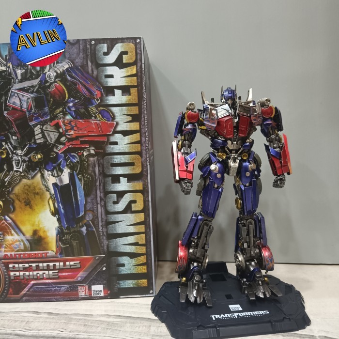 Threezero Optimus Prime ROTF Revenge Of The Fallen Dlx BIB | Shopee ...