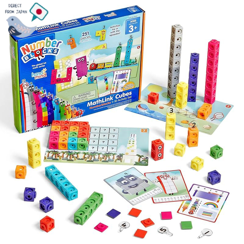 Numberblocks MathLink Cubes 100-Piece Activity Set - English and ...