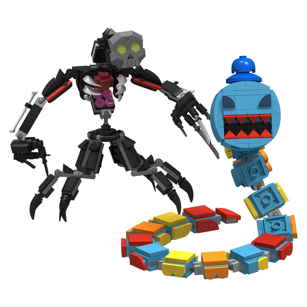 Poppy Playtime 4 Building Blocks Toy for Kids Snake and Spider Animal ...