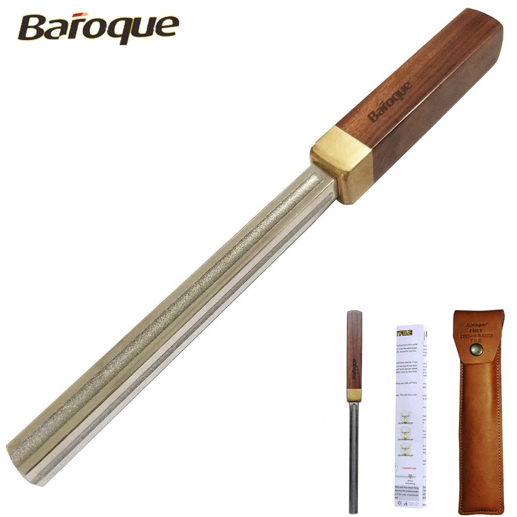 Baroque Guitar Thread File Crown Edge File Polishing Thread Trimming ...
