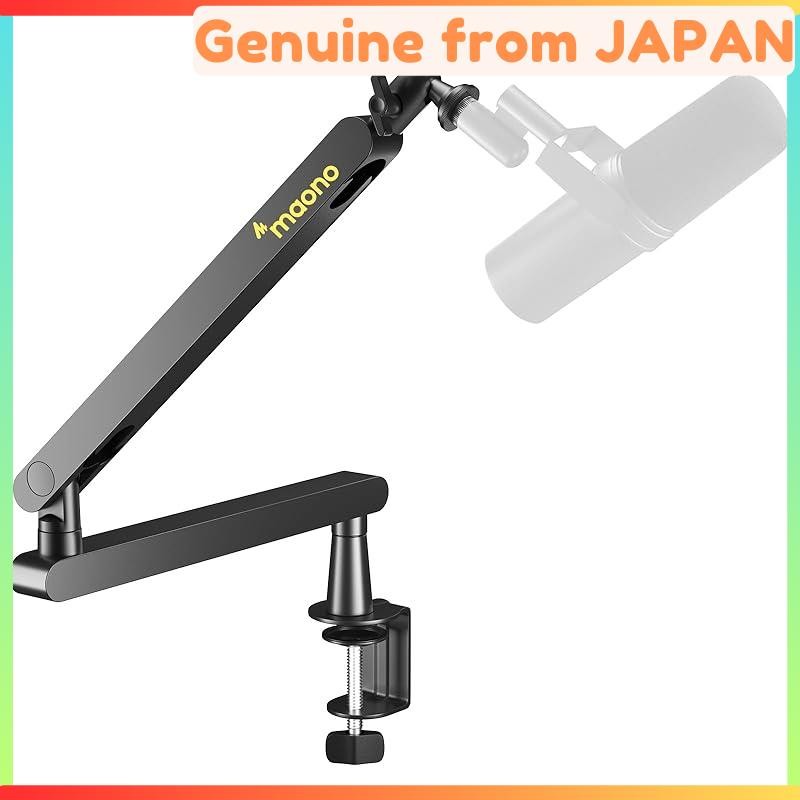Professional Metal Tabletop Microphone Stand with Foldable Arm, Clamp ...