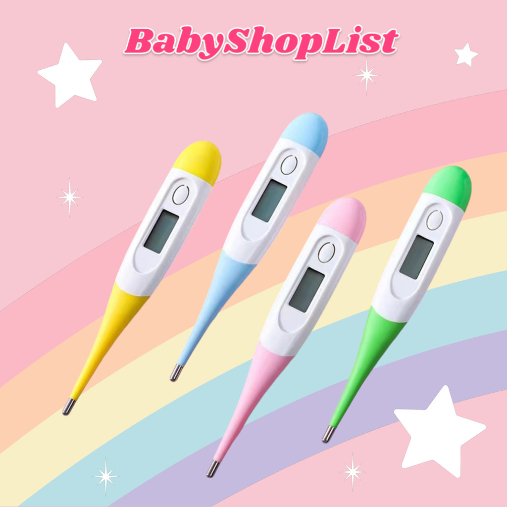 Digital Electronic Lcd Thermometer Baby Kids Mouth Underarm Body Fever ...