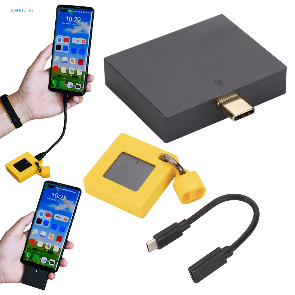 poetil Travel-friendly Ssd Enclosure M.2 Ssd Enclosure High Speed Usb-c ...