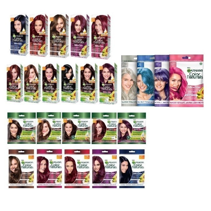 HAIR COLOR NATURALS CREME RICHE & ULTRA COLOR-BOX/ EXPRESS CREAM ...