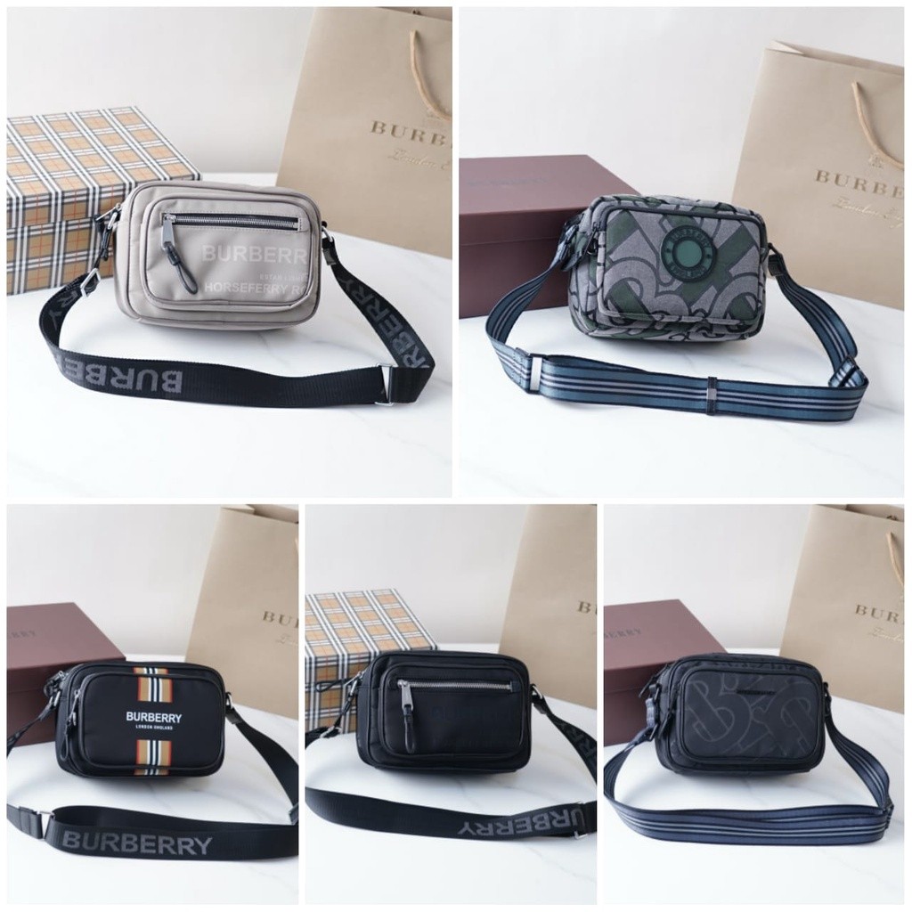 Beg lelaki BRBB square COLLECTION sling bag men chest bag shoulder ...