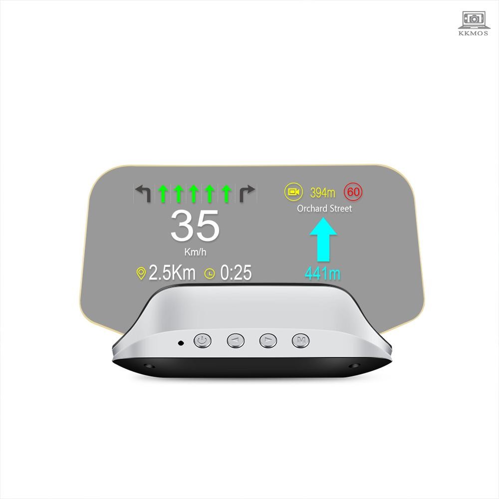 Car Head Up Display Digital GPS Navigation Speedometer Projecter OBD2 ...