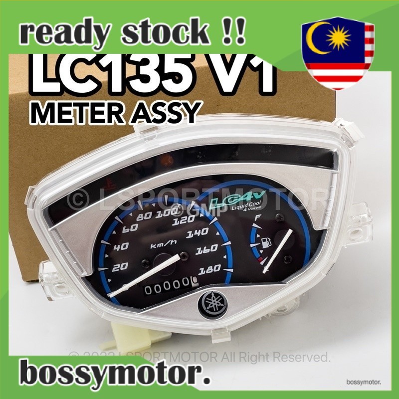 YAMAHA LC135 V1 METER ASSY SPEEDOMETER LC 135 LCV1 1S8 4S 4SPEED ...