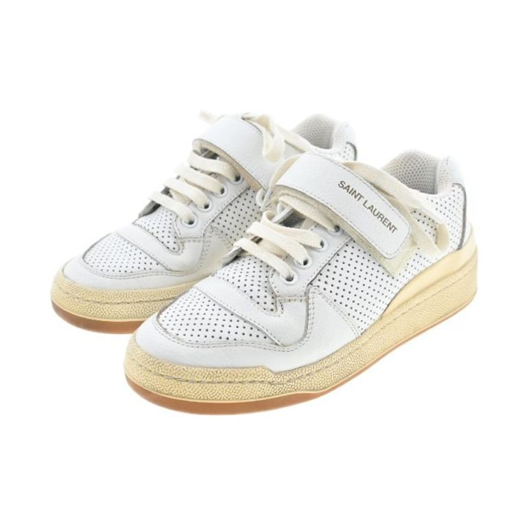 Yves Saint Laurent YSL Paris Laula Sneakers Women White 20.5cm | Shopee ...