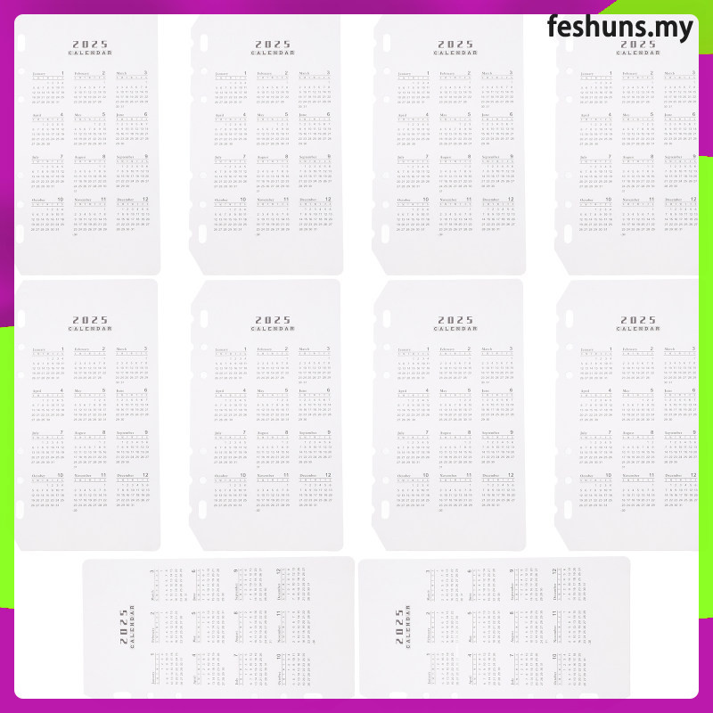 Binders The Notebook Frosted Calendar Bezel Planner Inserts Baffle