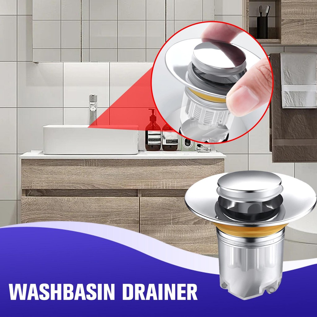 Odorproof Leaking Stopper Universal Wash Basin Bounce Filter Sink