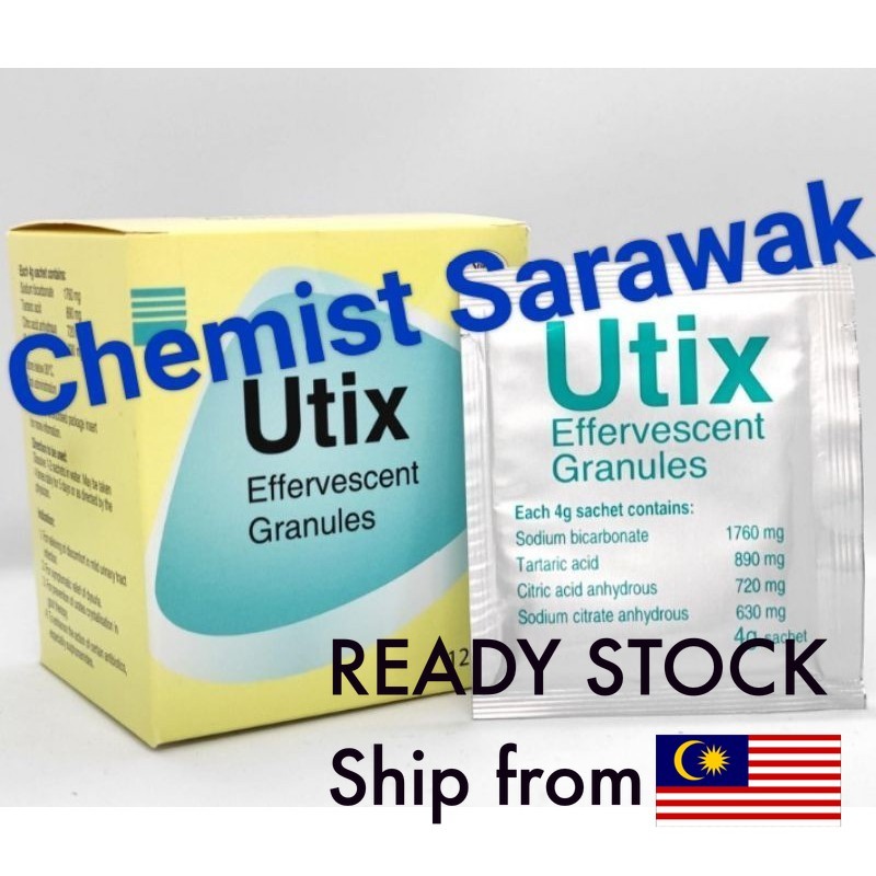 UTIX Effervescent Granules 28's × 4g (One Box) | Shopee Malaysia