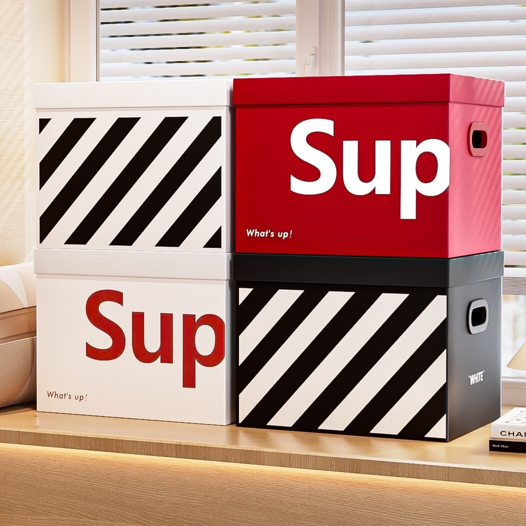 Influencer Same Style Large Size with Lid Paper Folding Tidy-up Box ...
