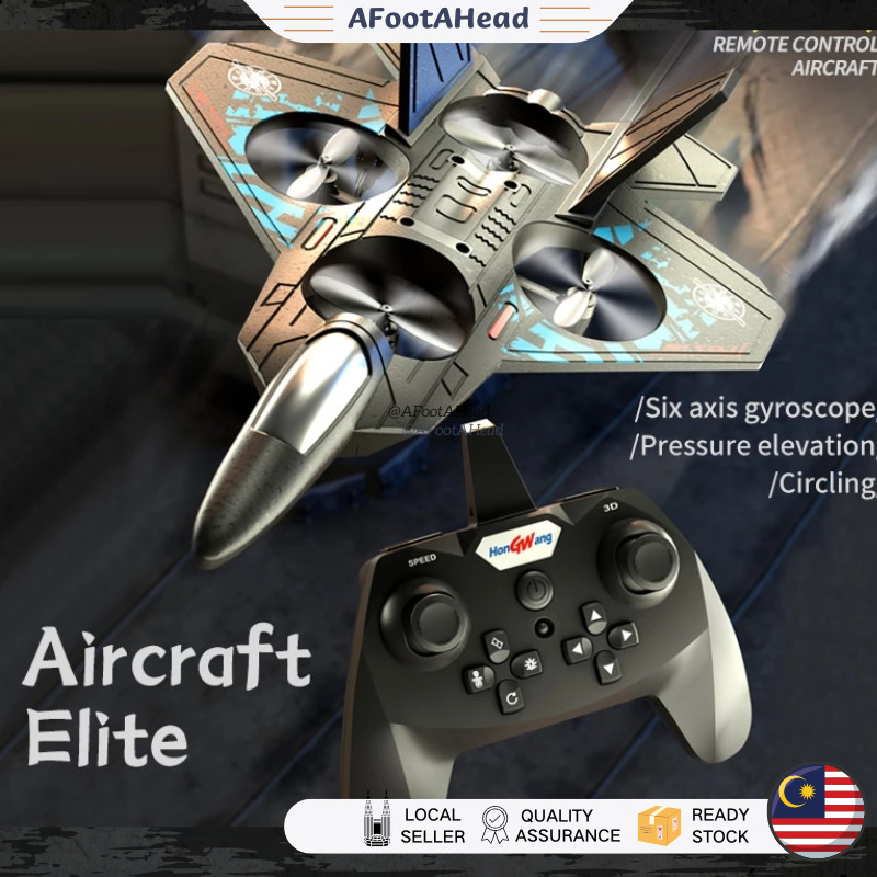 Remote Control Plane with LED 2.4GHz Children Toy Boy Gift Foam Glider ...