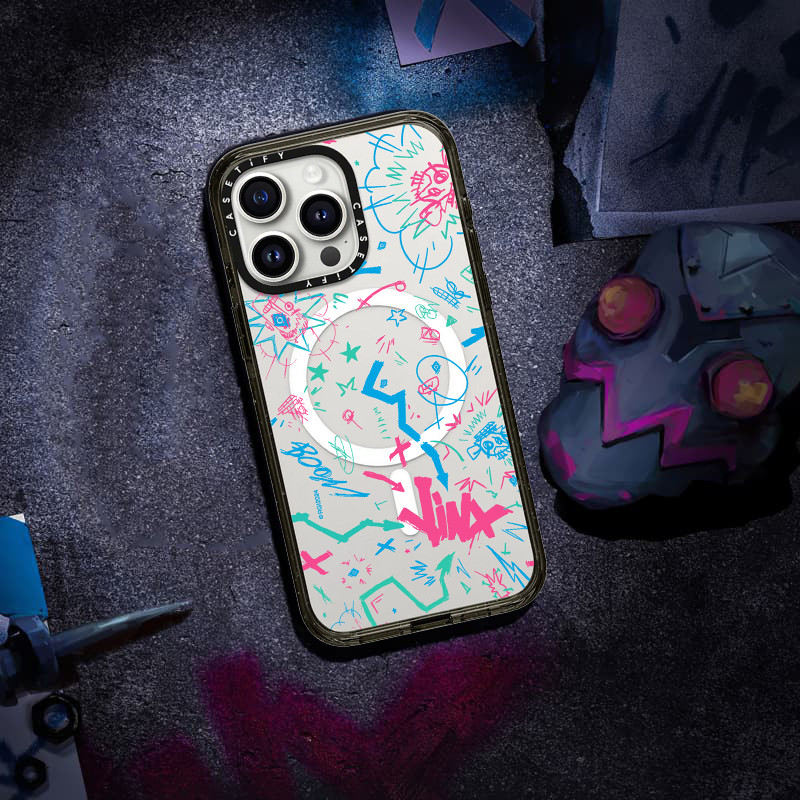 CASETiFY Jinx Graffiti Case / iPhone15用 CASETiFY Jinx Graffiti Case / iPhone15用 iPhoneアクセサリー