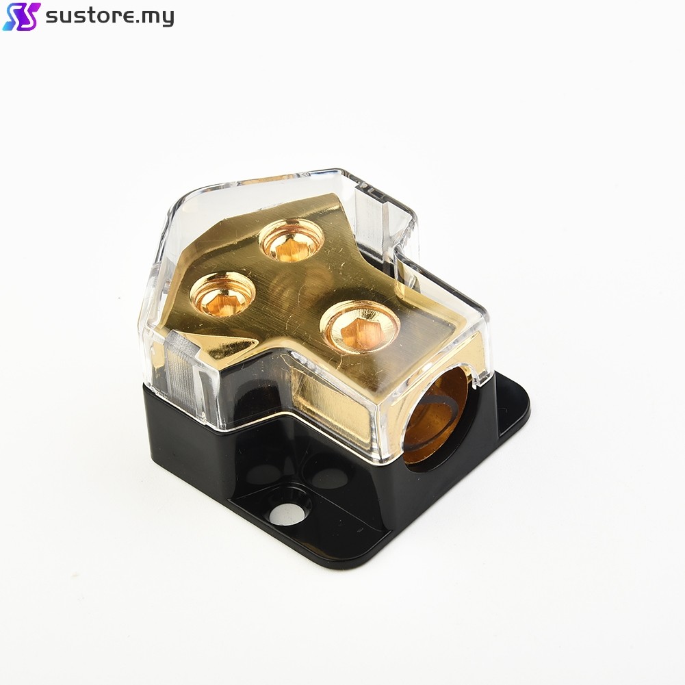 [Super]2 Way Power Distribution Block Power/Ground Splitter 0/4gauge ...