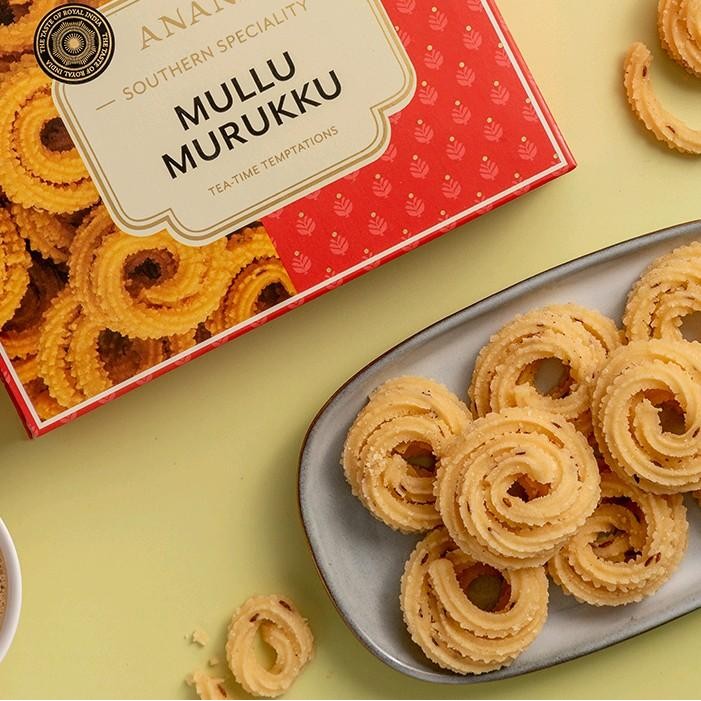 Mullu Murukku (Sweets Mullu Murukku 200 g) India Snack Food | Shopee ...
