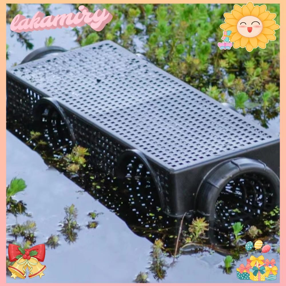 LAKAMIRY 5pcs Fish Cage, Fishnet Black Fishing Pot, 2025 Fishing Traps ...