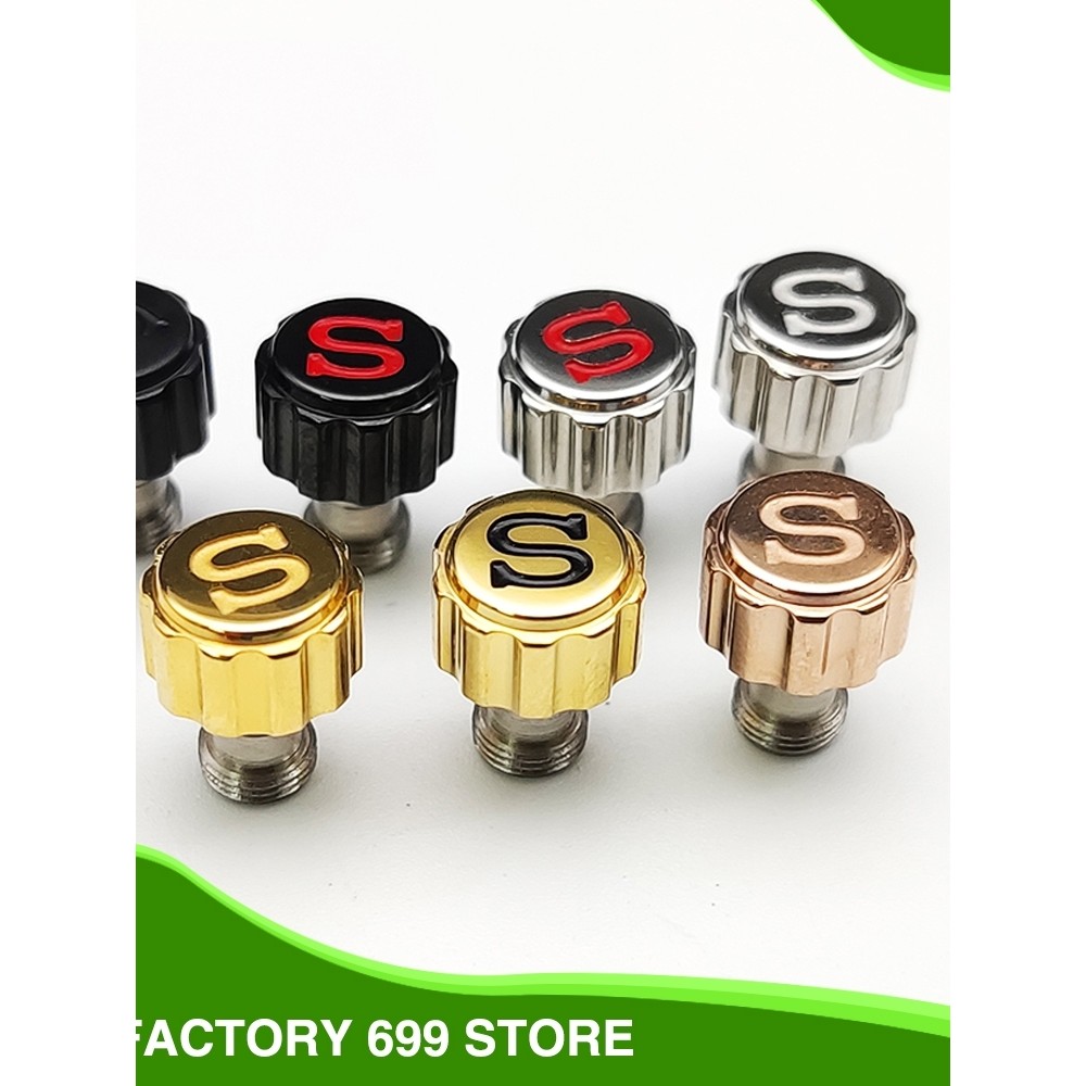 7mm SKX007 Corone Per Orologi Corone In Acciaio Inossidabile - Foto 8