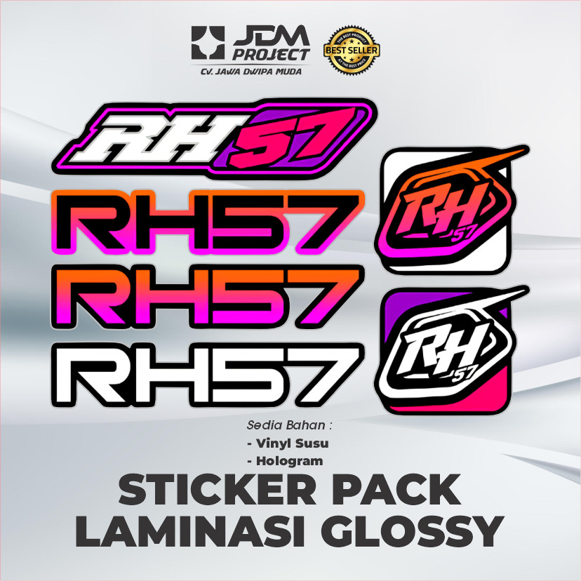 JDM Project - Sticker Pack Racing Hell RH57 | Shopee Malaysia