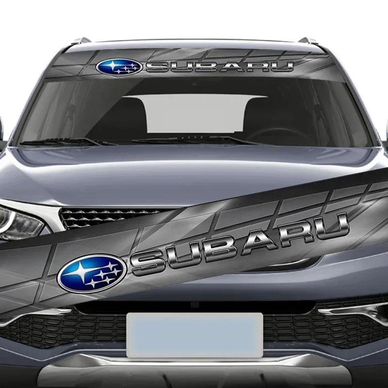 Car Front Windshield Sticker Rear Window Reflective Decals for Subaru ...