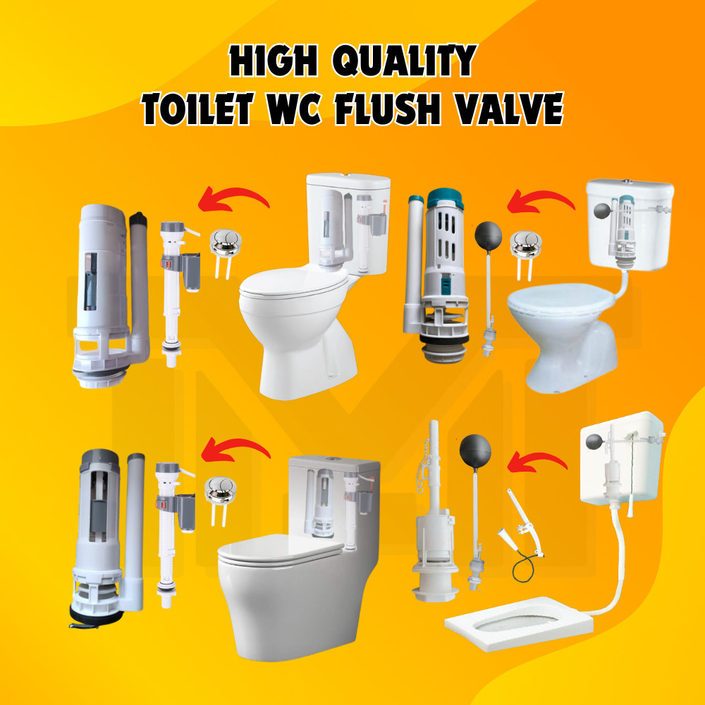 0034 50MM Full Set Toilet Water Tank Valve Toilet Water Tank Flush ...