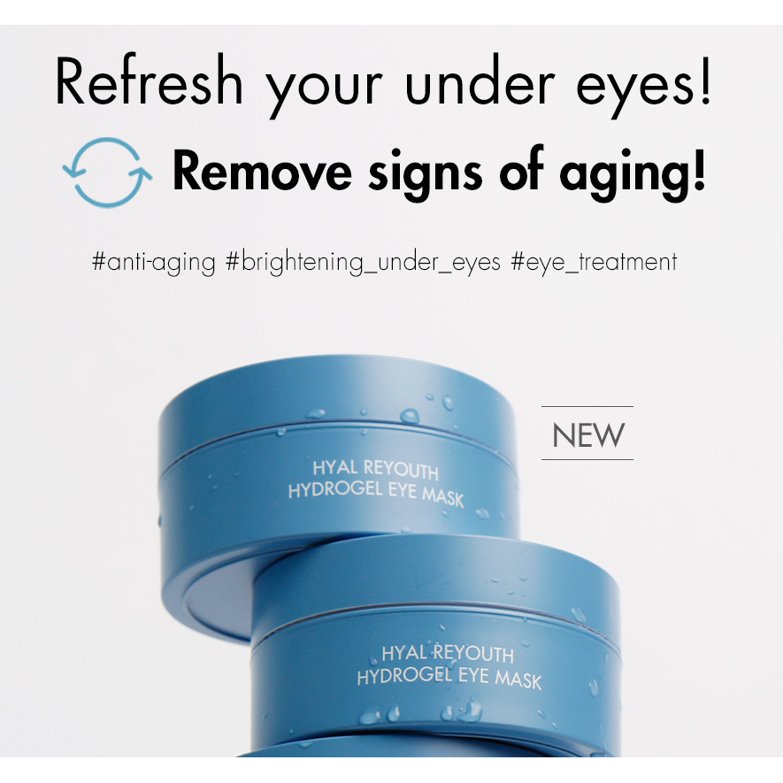 Dr Ceuracle Hyal Reyouth Hydrogel Eye Mask Patch - Korean Under Eye Patches for Revitalizing, Wrinkle Care, Glowing, Firming Effect 60 Patches Amazon co uk Beauty