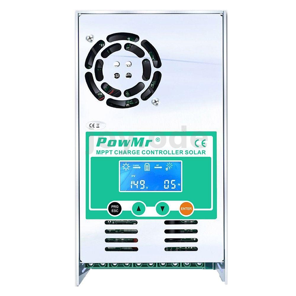 Power-Regulator Controller Load-Discharger PWM MPPT Solar 60A Auto 100A 24V 12V 30A Dual-Usb