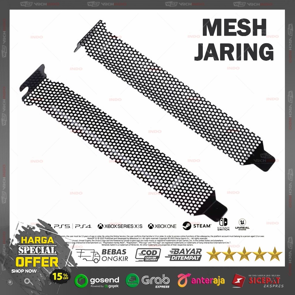 Back Panel PC Chassis PCI Slot Cover Ventilation / Back Slot PC Casing ...