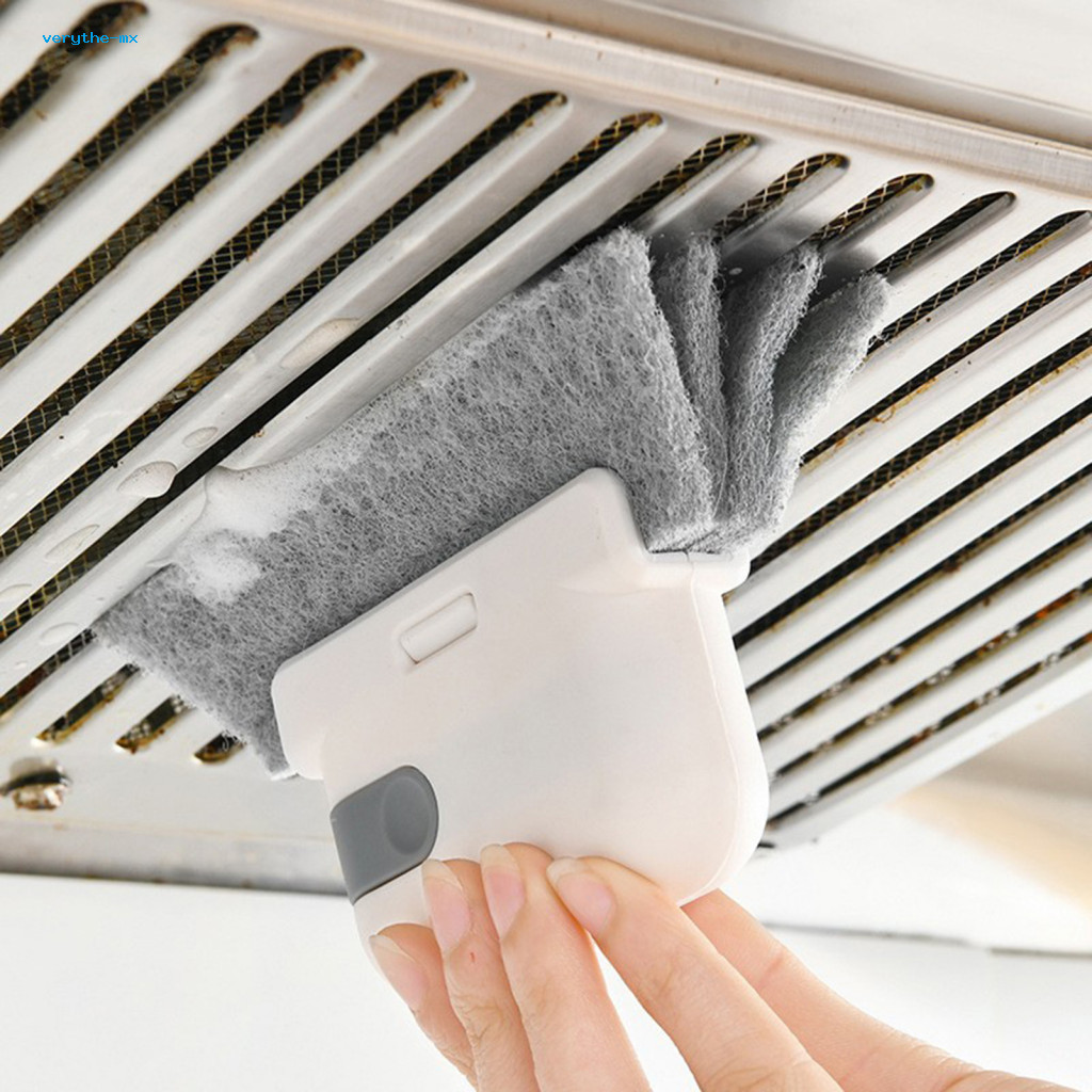 verythe Office Sliding Door Cleaner Narrow Space Brush 2-in-1 Window ...