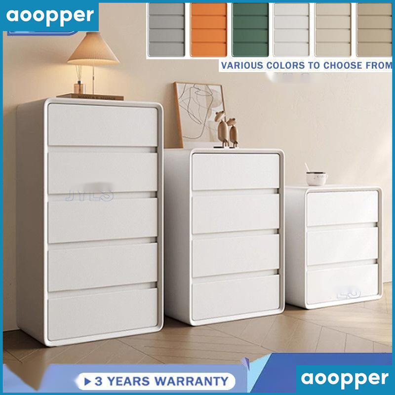 No Installation Bucket Solid Wood Storage Simple Modern Bedroom Drawer ...