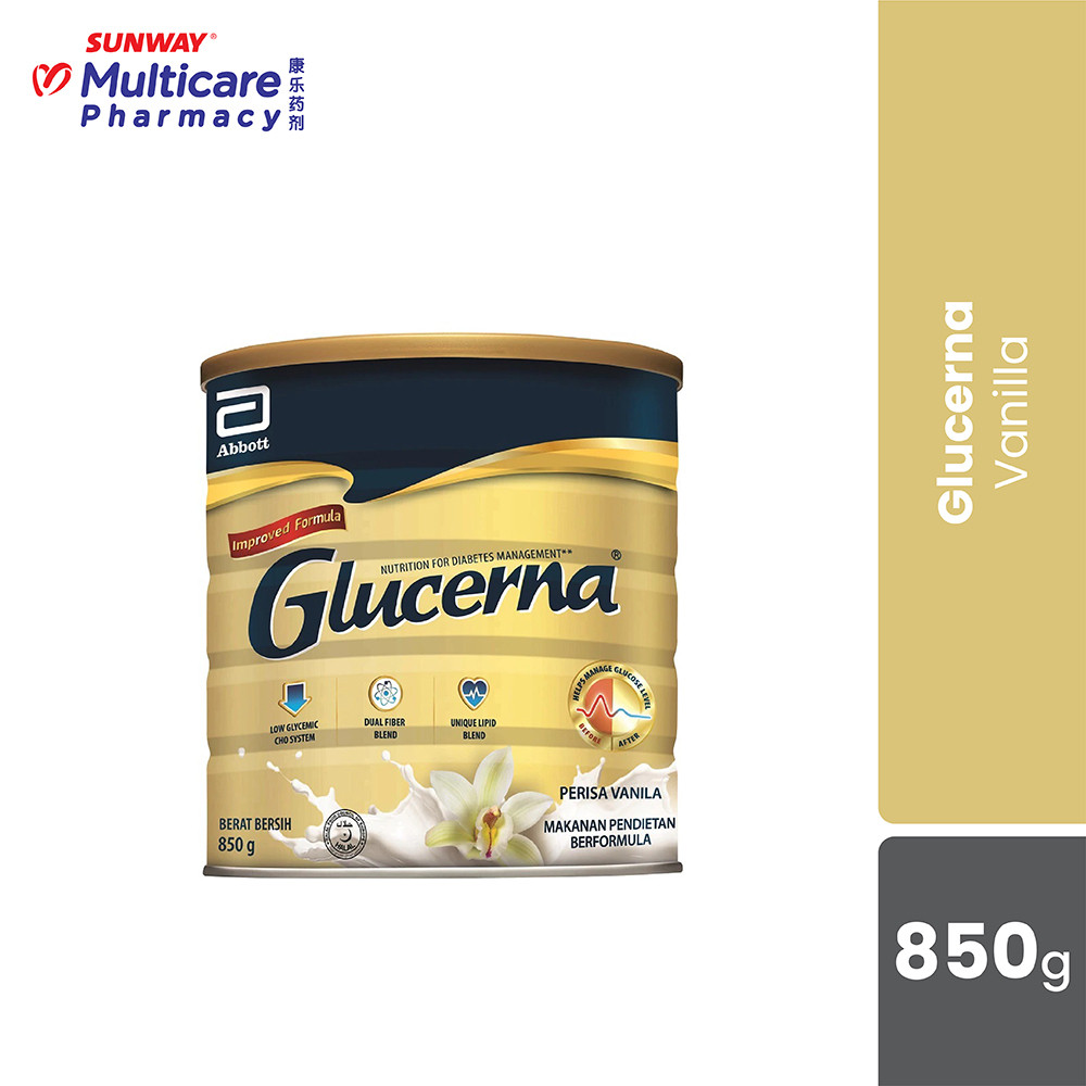 Glucerna Triple Care - Lait En Poudre Vanille - 400g/800g - Neuf - Remplacement De Repas