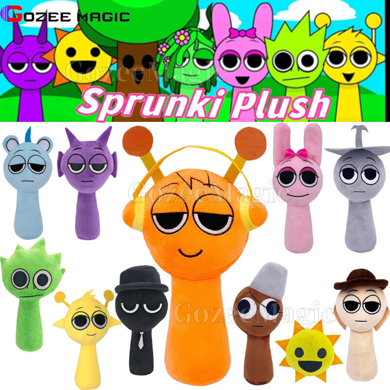 Sprunki Plush Toy Doll Incredibox Horror Game Cartoon Variant Model ...