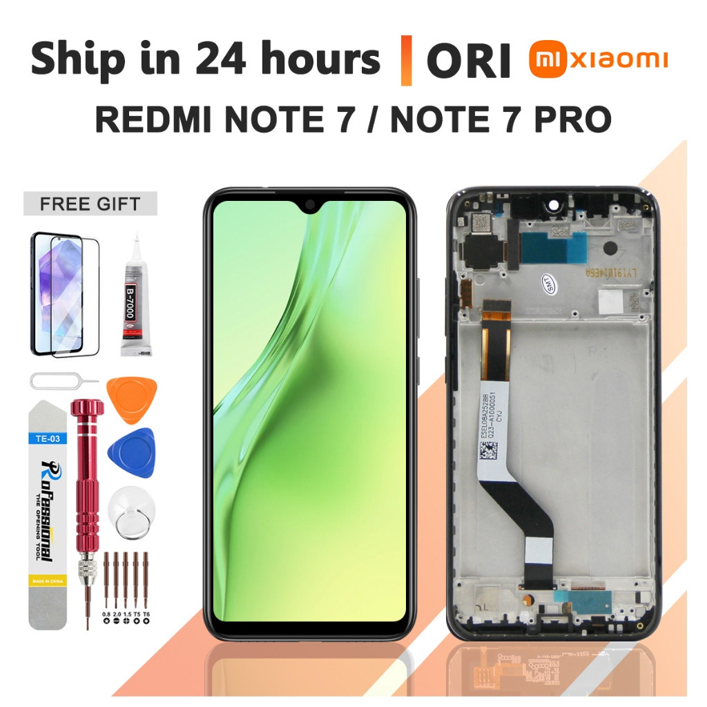ORIGINAL LCD REDMI NOTE 7 / NOTE 7 PRO Replacement components for touch ...