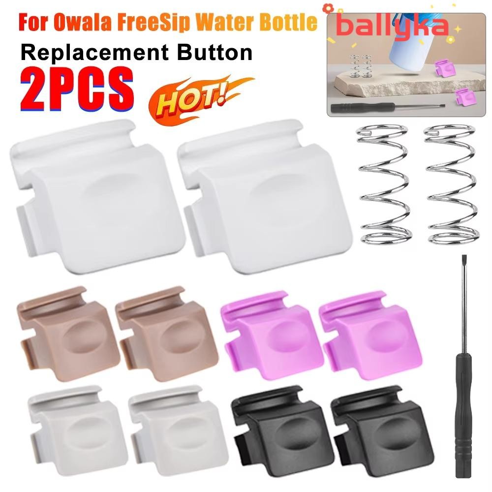 BALLYKA 2Pcs Replacement Button, with Springs Tiny Screw Driver Water ...
