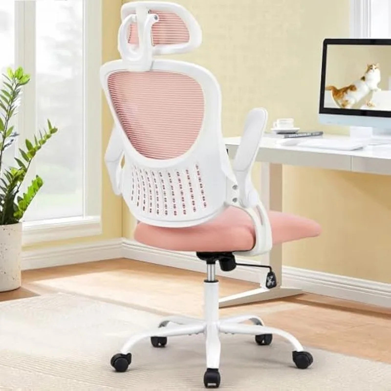 Office Computer Desk Chair, Ergonomic High-Back Mesh Rolling Work ...
