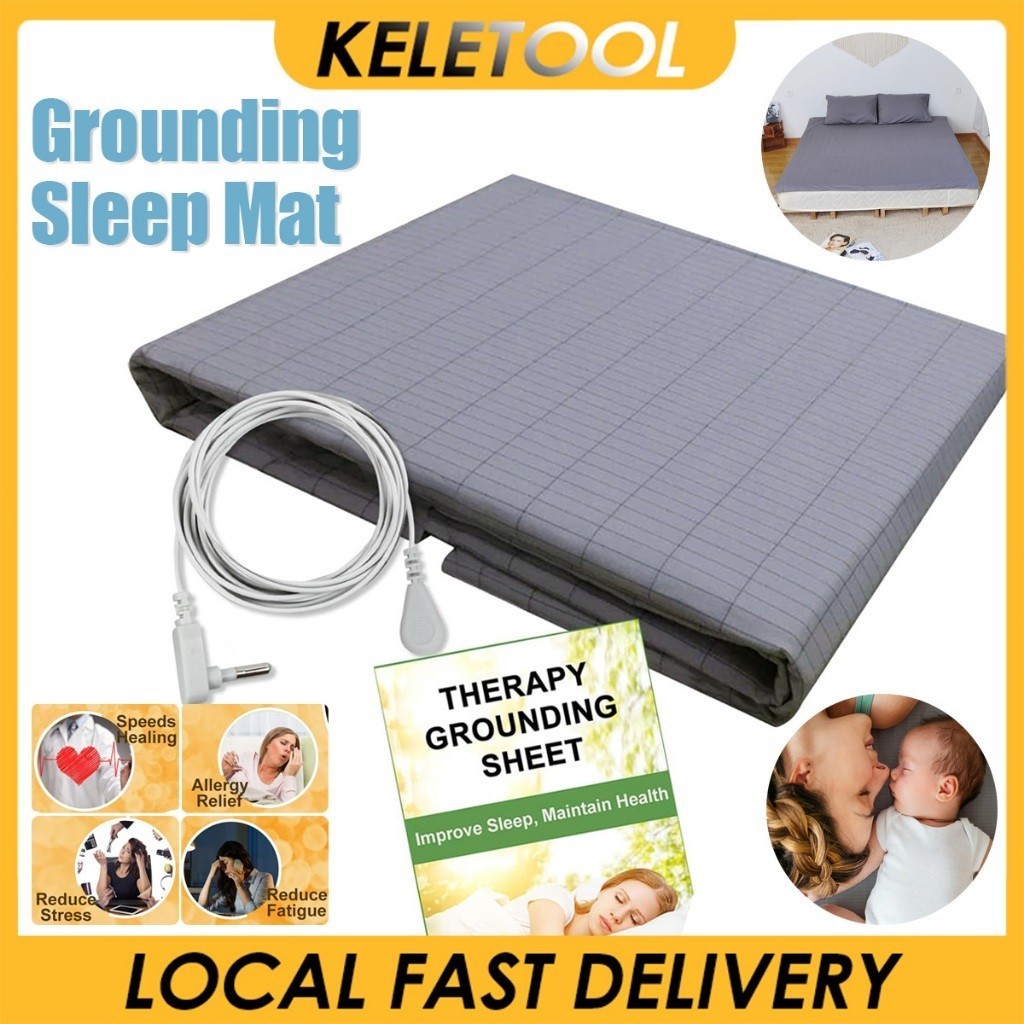 KELETOOL Organic Grounding Sheet Natural Health Conductive Silver Fiber