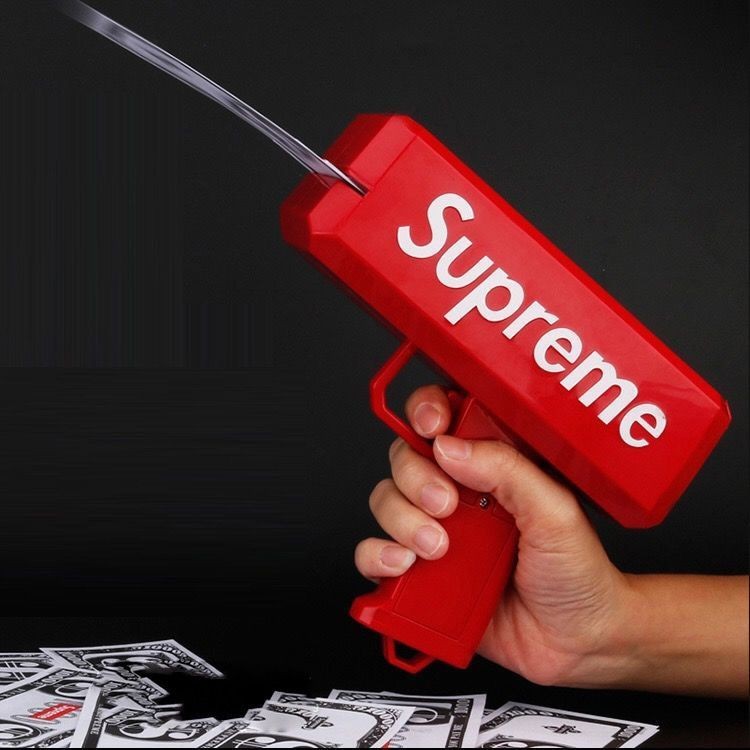 Banknote Gun Supre Money Spray Pistol Money Spit Money Spray Money ...