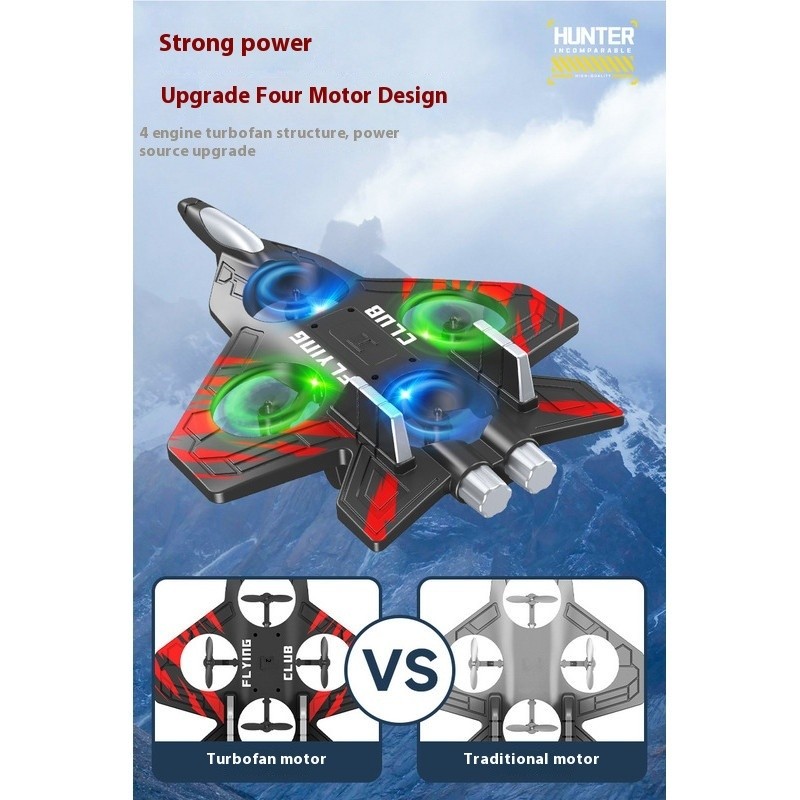[Stock]2025 New Style Children's Foam Remote Control Airplane ...