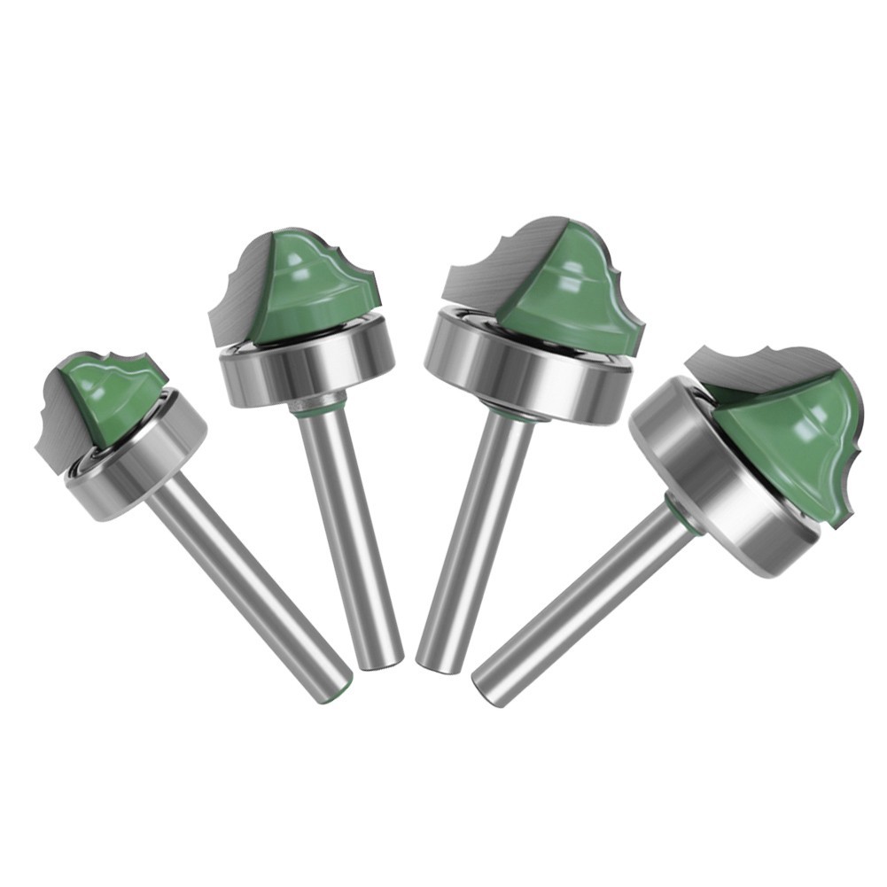 Double Roman Ogee Router Bit Nice Operation 45# Steel 6mm Shank Router ...