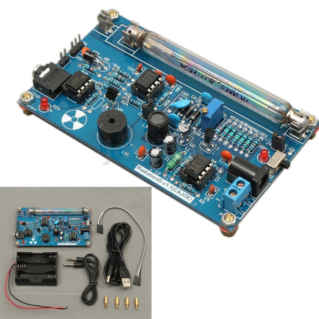 Geekcreit Assembled Geiger Counter Module Miller Tube GM Tube Nuclear ...